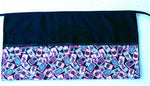 Pink & Purple Tarot Cards Glitter Cotton Fabric - Server/Waitress/Utility/Teacher Half Apron with 6 Pockets