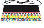 Classroom Whimsy: Back to School Apron - Perfect Teacher Appreciation Gift!  Back to School Half Apron, with 6 pockets