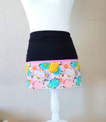 Colorful Eggs and Flowers Apron with 6 pockets