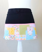 Pastel Easter Patterned Patchwork apron with 6 pockets