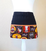 Coffee Shop Half Apron with 6 Pockets – Barista Apron